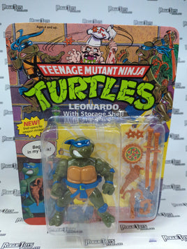 Playmates Vintage 1991 Teenage Mutant Ninja Turtles Storage Shell Leonardo