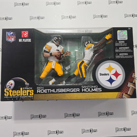 McFarlane NFL Pittsburgh Steelers 2 pack- Ben Rothisberger / Santino Holmes