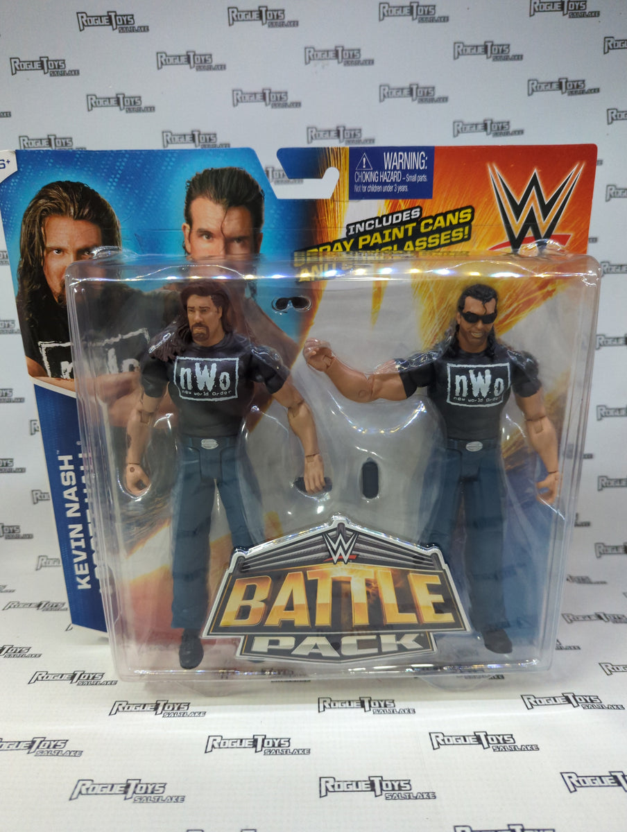 Mattel WWE Battle Pack Kevin Nash & Scott Hall| Rogue Toys