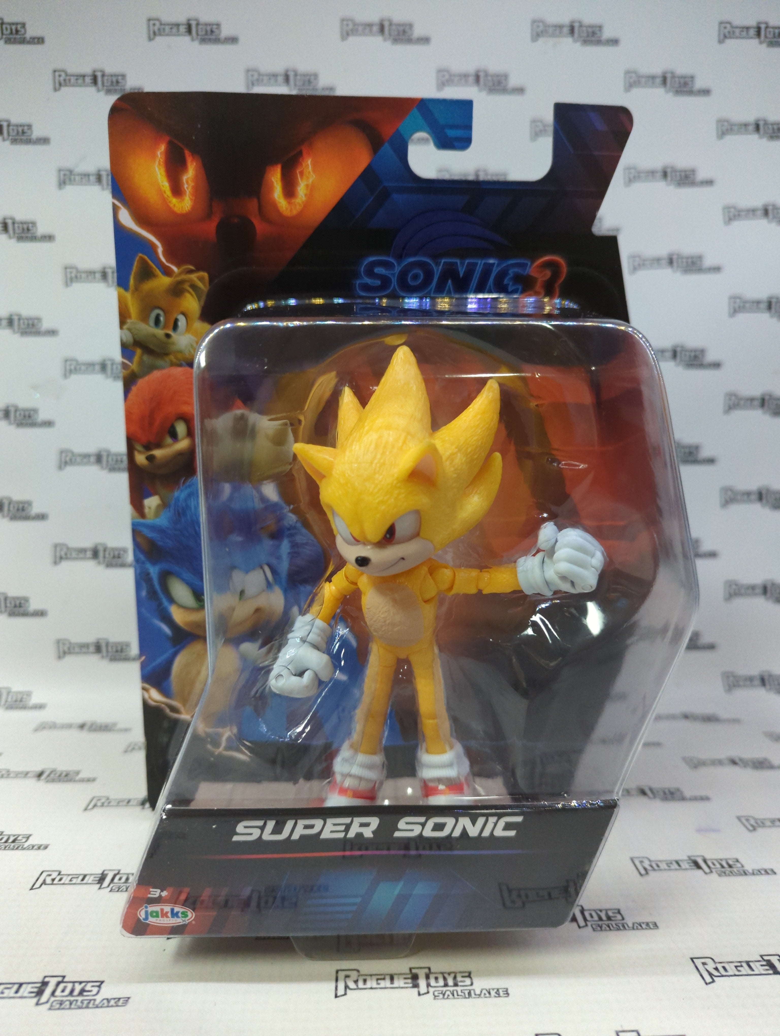 Jakks Pacific Sonic 3 Super Sonic| Rogue Toys
