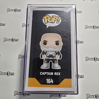 Funko POP STAR WARS 164- Captain Rex (autographed with JSA COA)