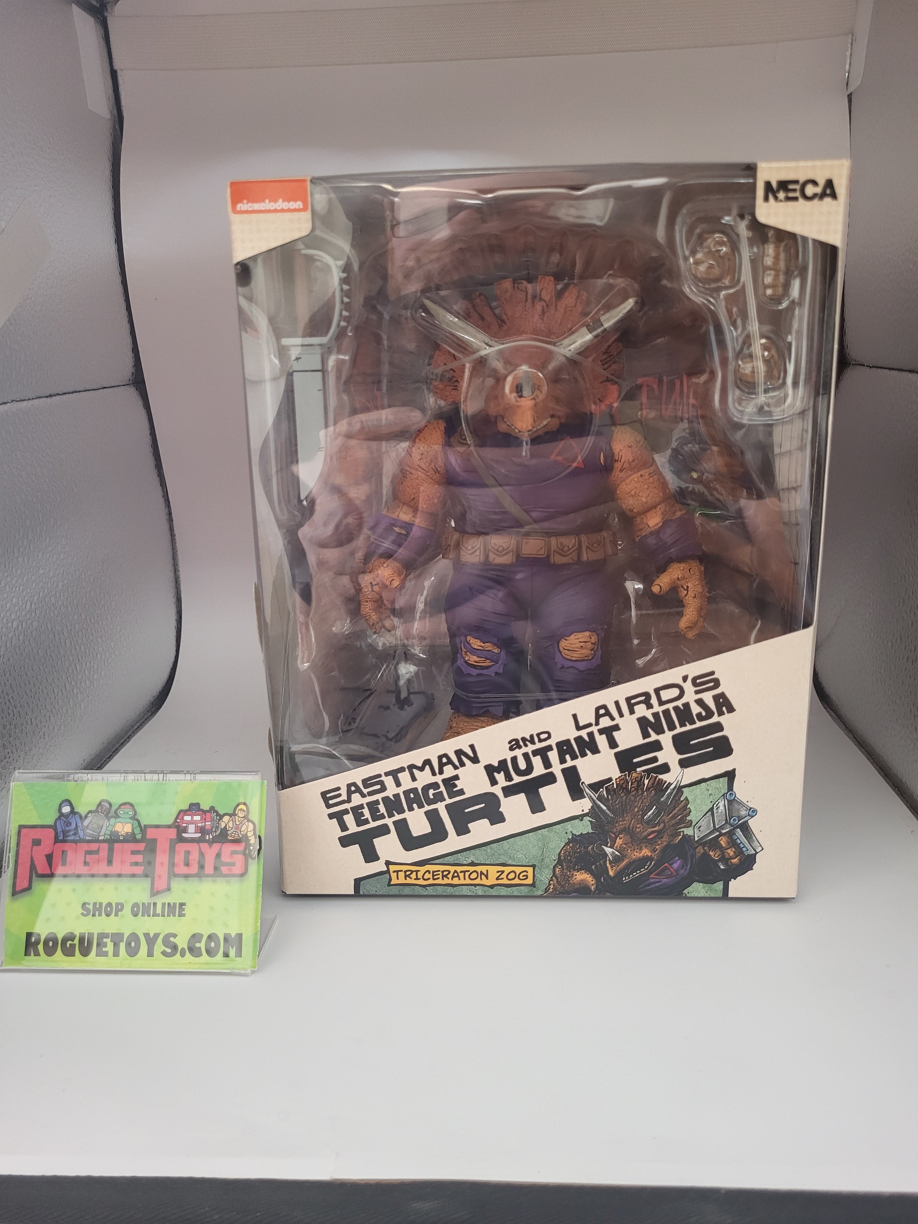 NECA TMNT TRICERATON shops ZOG