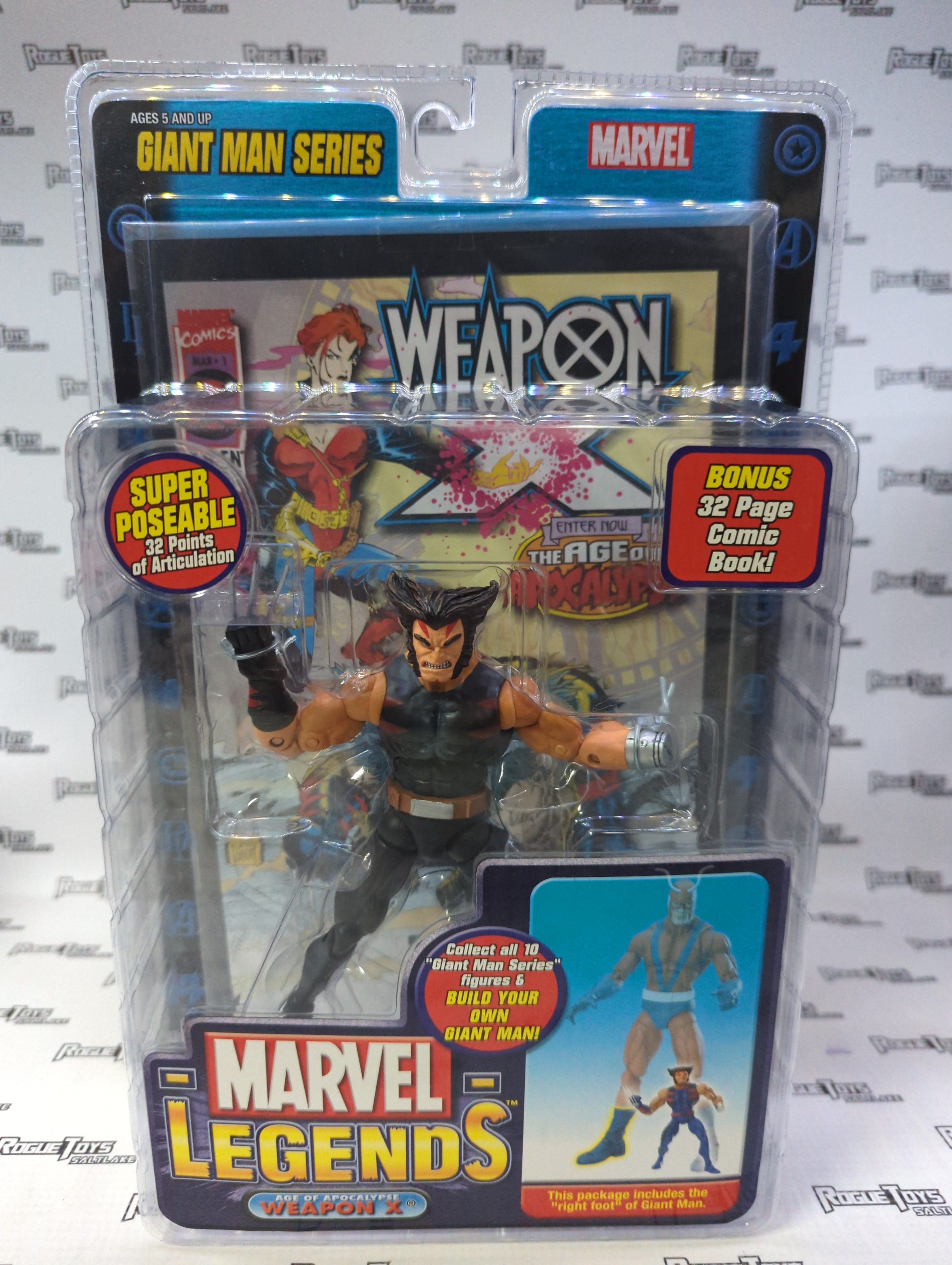 Toybiz Marvel Legends Age of Apocalypse Weapon X (Giant Man Series