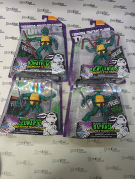Playmates Toys Teenage Mutant Ninja Turtles Original Comic Book Series Set of 4 Turtles Leonardo, Donatello, Michelangelo, and Raphael