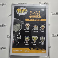 Funko POP STAR WARS Rebels- 5th Brother (Walmart Exclusive, missing sticker)