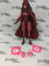 Hasbro Marvel Legends Series  Toybiz  Retro Card  Scarlet Witch