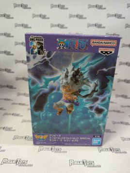 Bandai Banpresto  WCF One Piece 25th Anniversary Luffy Gear 5 Thunder Cloud Attack  PVC STATUE