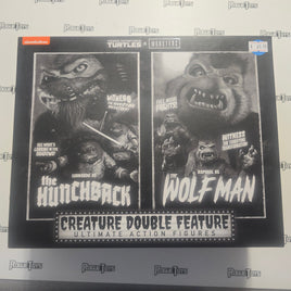 NECA TMNT x Universal Monsters Double Feature- Leo as Hunchback/ Raphael as The Wolfman