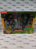Neca Teenage Mutant Ninja Turtles Cartoon Slash & Leatherhead