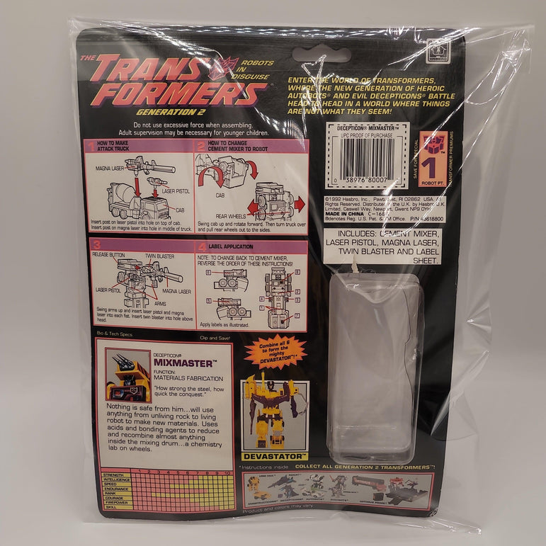 Transformers G2 Devastator Complete
