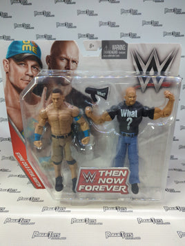 Mattel WWE Then Now Forever John Cena & Stone Cold Steve Austin