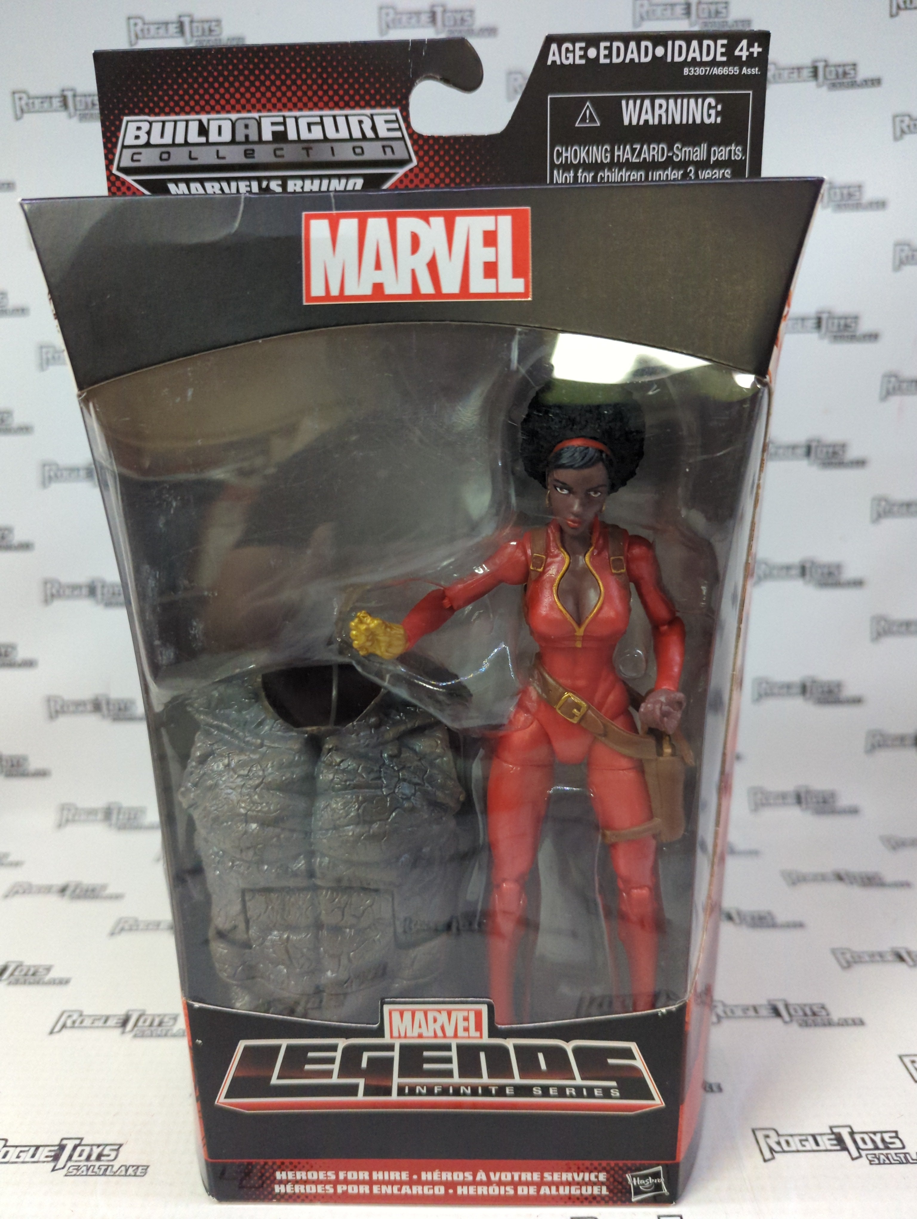 Hasbro Marvel Legends Series Misty Knight (Rhino BAF Wave)| Rogue Toys
