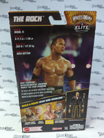 Mattel WWE Elite Collection WrestleMania Hollywood The Rock (Mean Gene Okerlund BAF Wave)