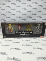 Funko Five Nights at Freddy's Collectible Vinyl Figure Set (Chica, Foxy, Golden Freddy, Animatronic Skeleton)