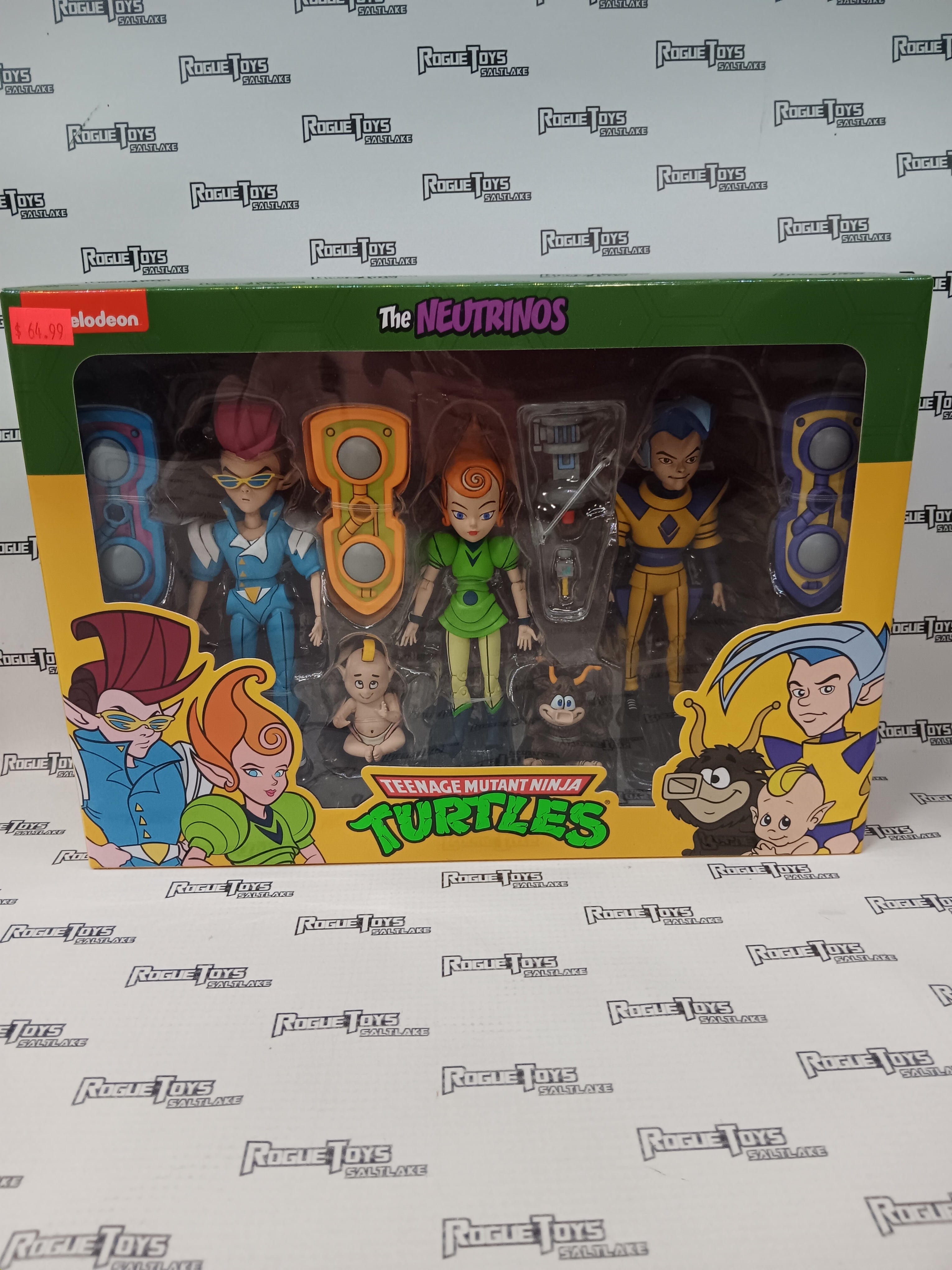 Neca Teenage Mutant Ninja Turtles Cartoon The Neutrinos| Rogue Toys