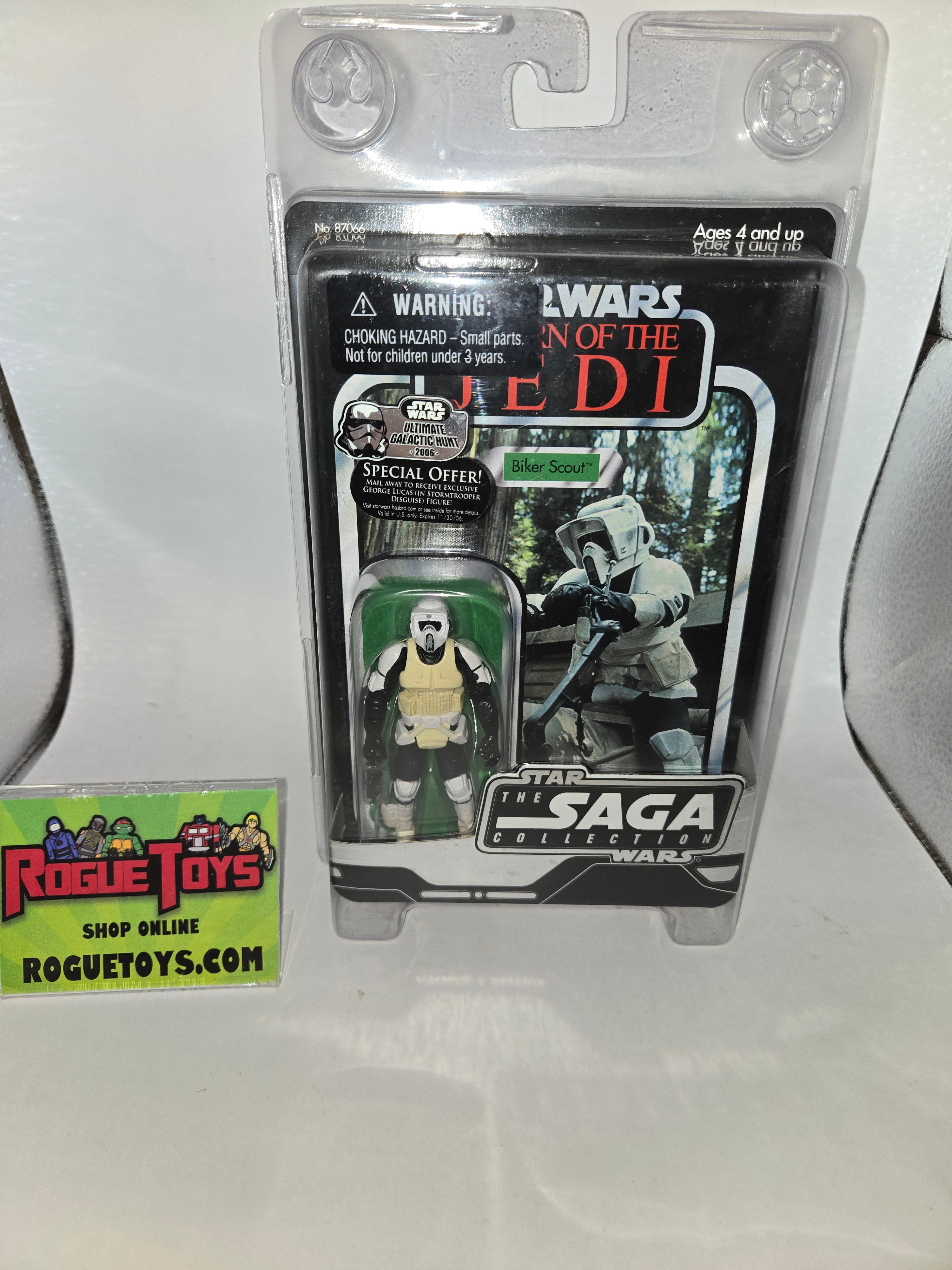Hasbro Star Wars Saga Collection- Biker Scout| Rogue Toys