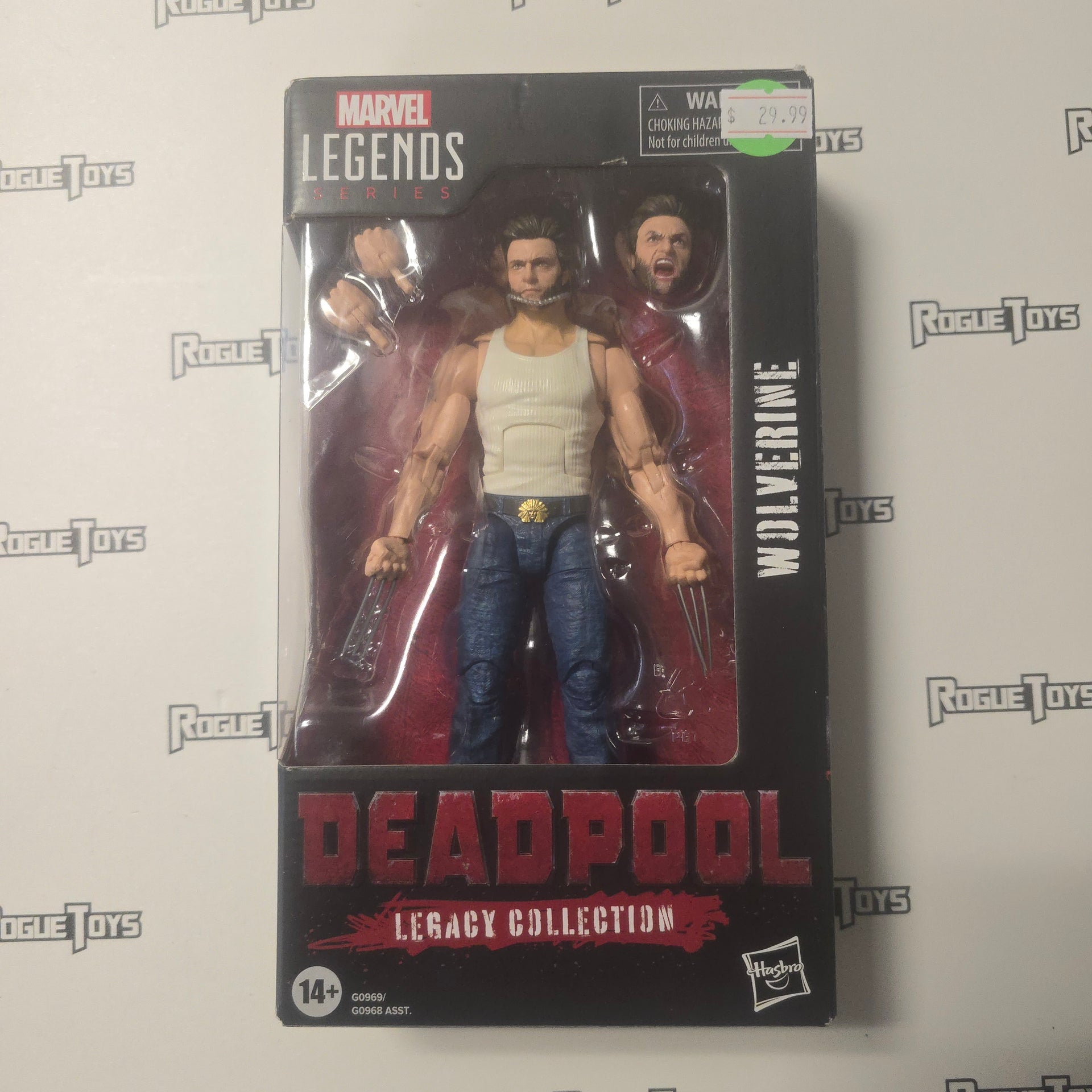 Deadpool Marvel Legends Figure Action Series Hasbro Wolverine &amp