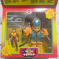 Playmates Exo Squad- Rita Torres with Field Command E-Frame