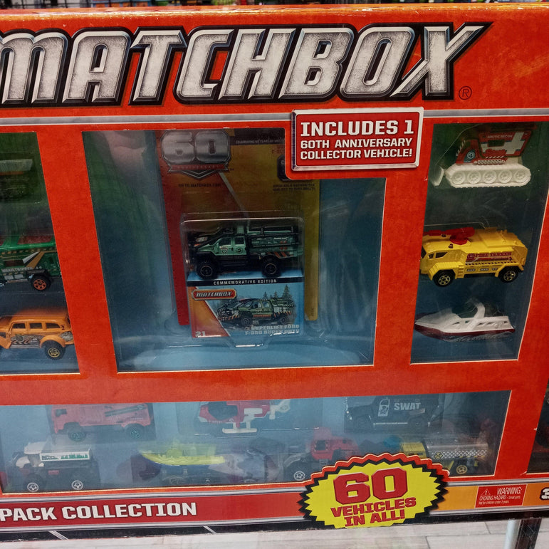 Mattel Matchbox 60th Anniversary Mega 60-Pack Collection - Rogue Toys