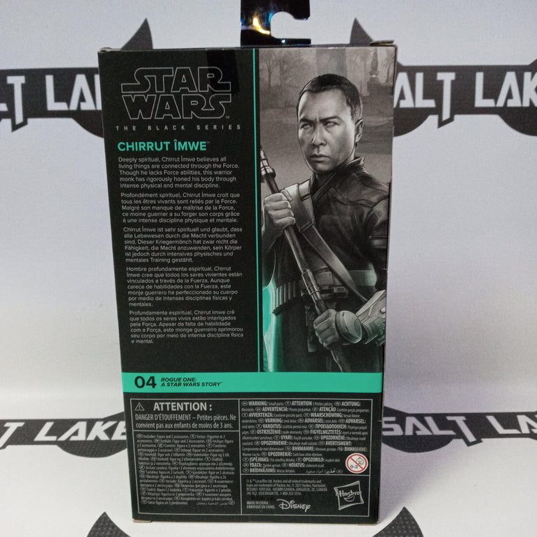 Hasbro Star Wars The Black Series Rogue One: A Star Wars Story Chirrut Imwe - Rogue Toys