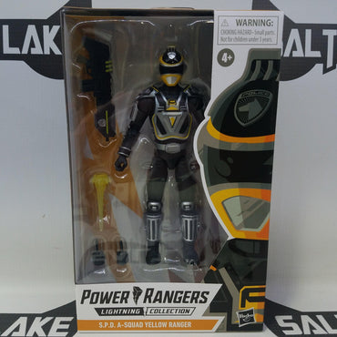 HASBRO POWER RANGERS LIGHTNING COLLECTION - S.P.D. A-SQUAD Yellow Ranger - Rogue Toys