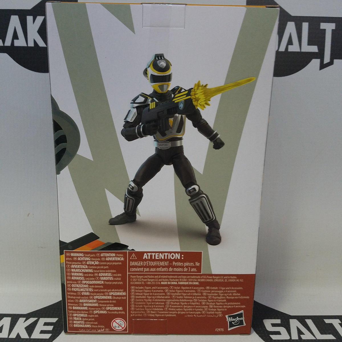 HASBRO POWER RANGERS LIGHTNING COLLECTION - S.P.D. A-SQUAD Yellow Rang ...