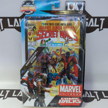 Hasbro Marvel Universe Comic Packs Nightcrawler and Storm - Rogue Toys