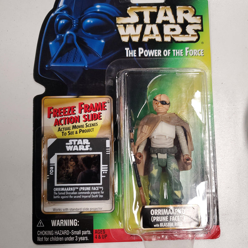 Kenner star wars power of the force orrimaarko (prune face)