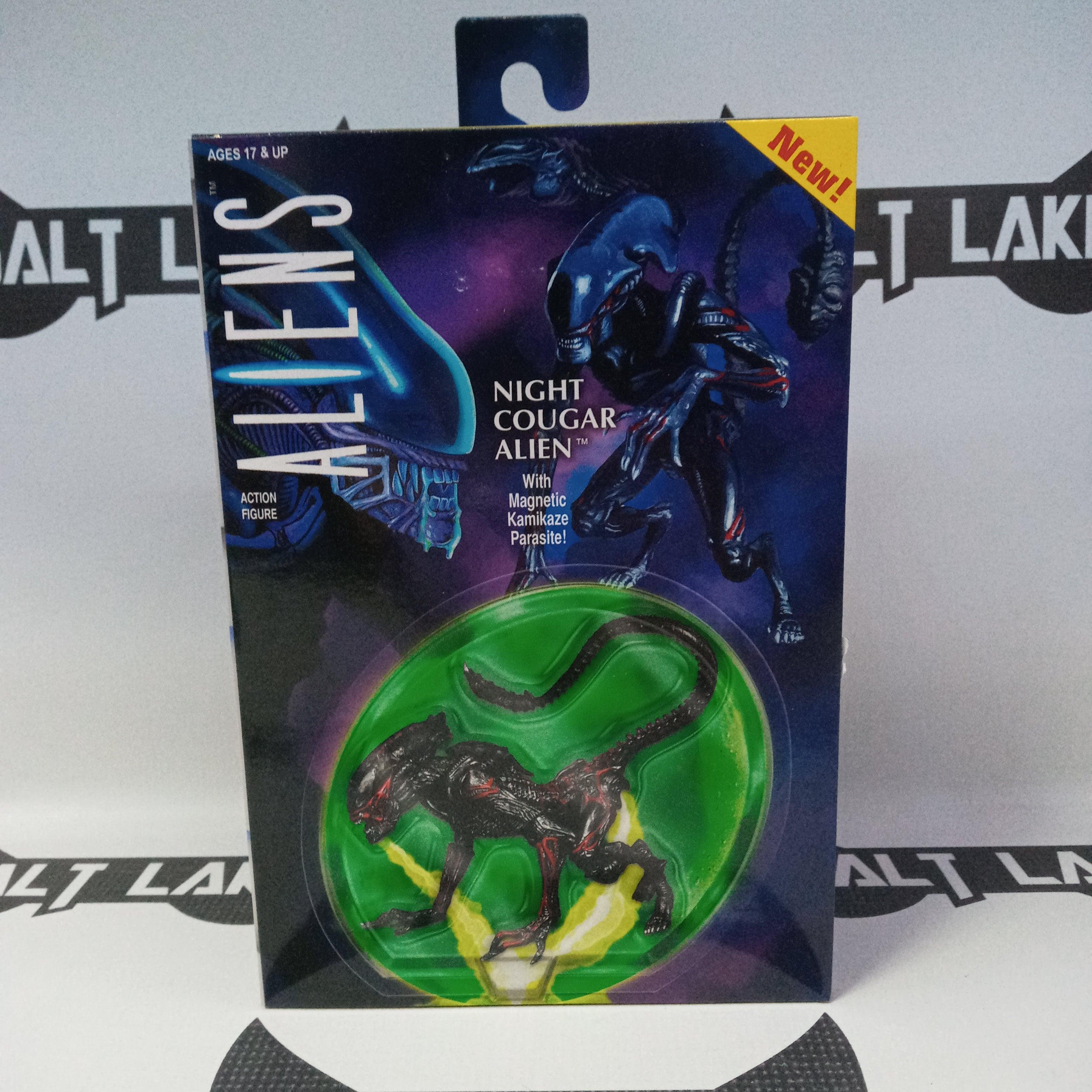 Neca Aliens Night Cougar Alien With Magnetic Kamikaze Parasite - Rogue Toys