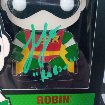 Funko Pop! Pin DC Super Heroes Robin #02 (Signed By Loren Lester) - Rogue Toys
