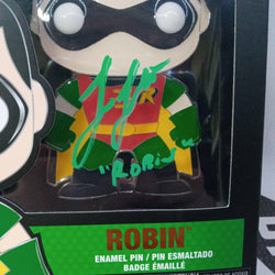 Funko Pop! Pin DC Super Heroes Robin #02 (Signed By Loren Lester)
