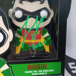 Funko Pop! Pin DC Super Heroes Robin #02 (Signed By Loren Lester)