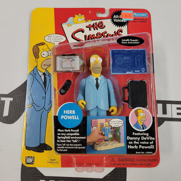 PLAYMATES The Simpsons All-Star Voices Series 1, Herb Powell - Rogue Toys