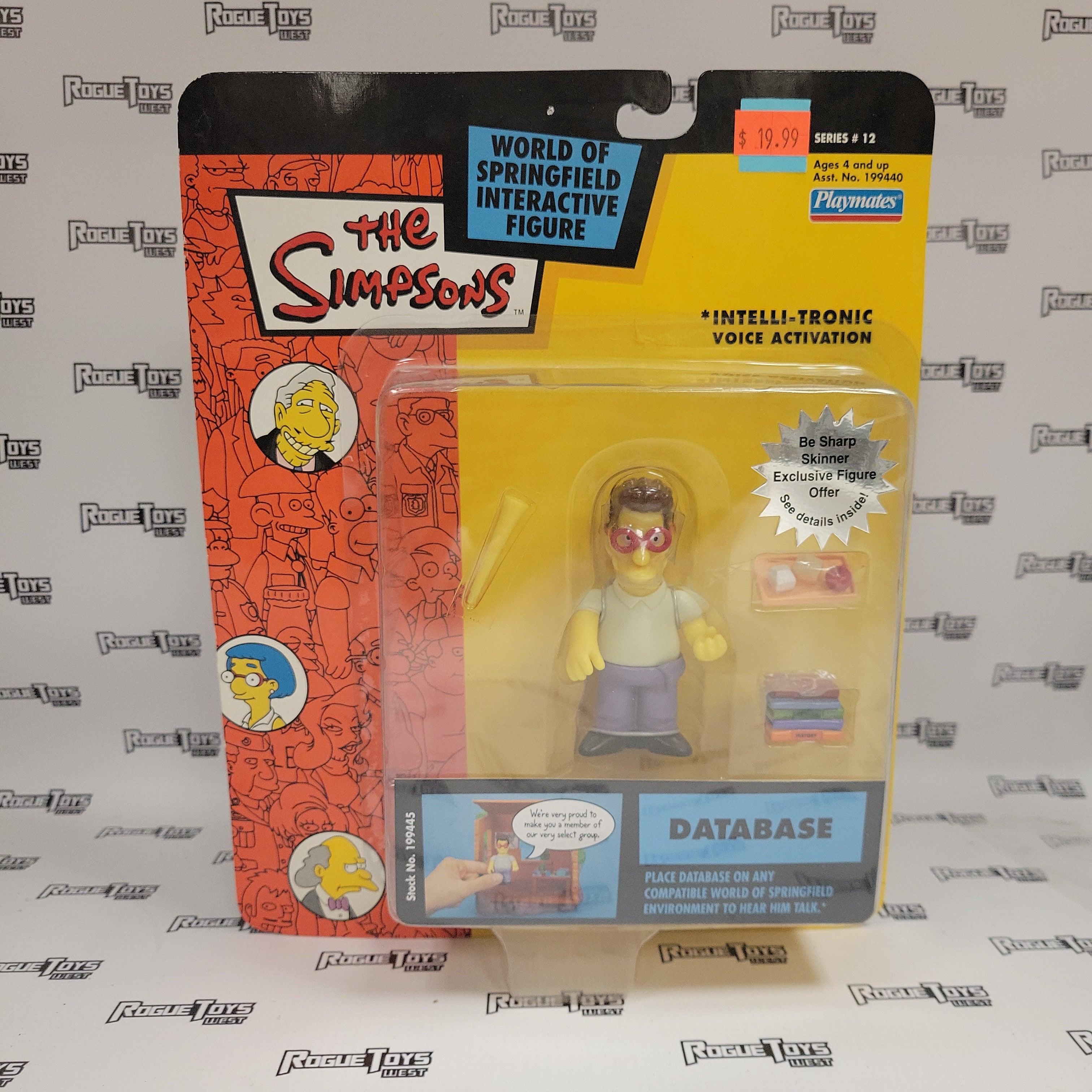 PLAYMATES The Simpsons Series 12, Database - Rogue Toys