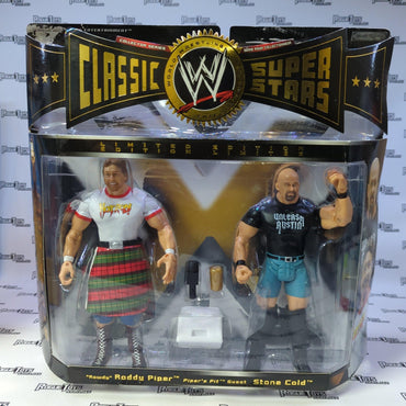 Jakks Pacific WWE Classic Superstars "Rowdy" Roddy Piper & Stone Cold - Rogue Toys