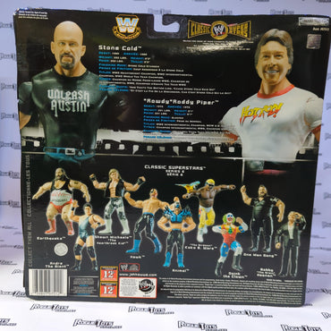 Jakks Pacific WWE Classic Superstars "Rowdy" Roddy Piper & Stone Cold - Rogue Toys