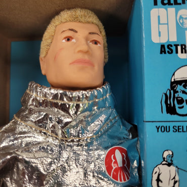 HASBRO Talking G.I. Joe, Astronaut (Vintage Figure, Reproduction Box) - Rogue Toys