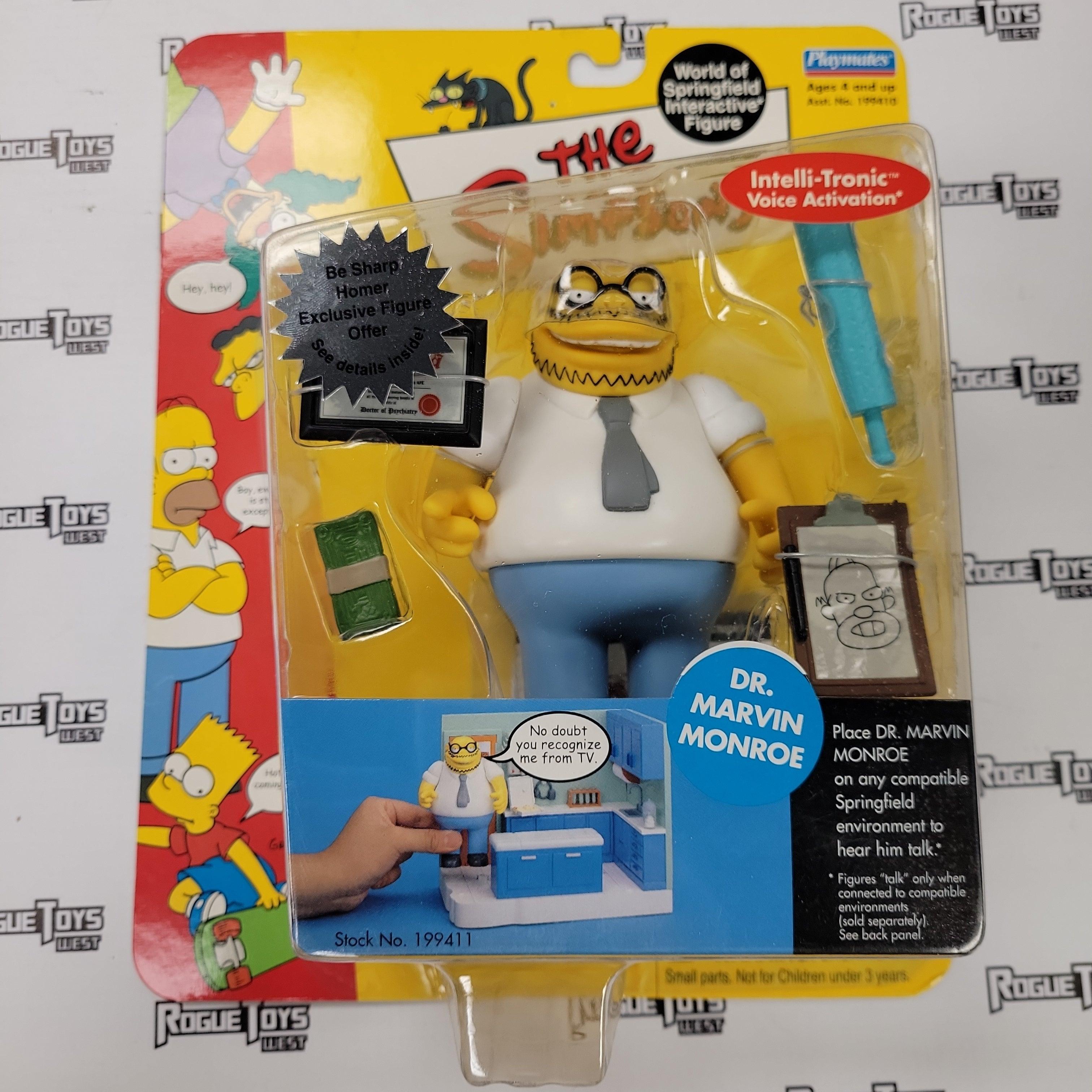 PLAYMATES The Simpsons Series 10, Dr. Marvin Monroe - Rogue Toys