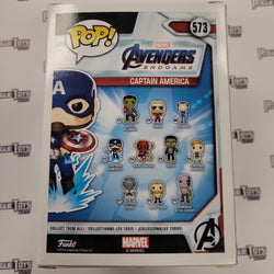 FUNKO POP! Marvel Avengers: Endgame #573, Captain America - Rogue Toys
