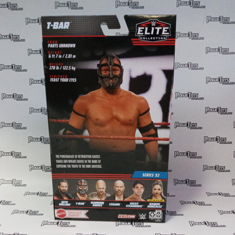 Mattel WWE Elite Collection Series 93 T-Bar - Rogue Toys
