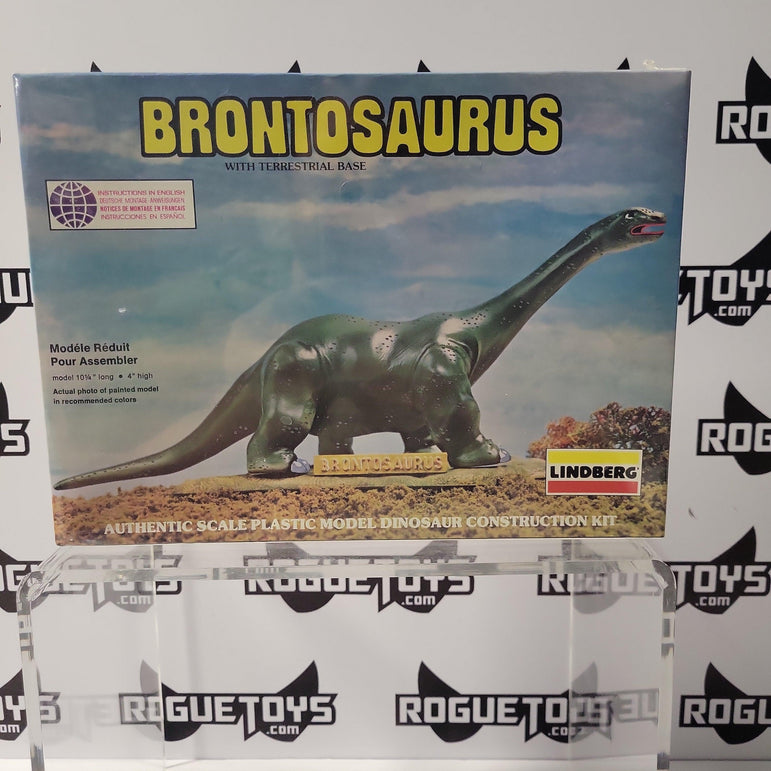 LINDBERG Brontosaurus Authentic Scale Plastic Model 1979 (Kit No. 262) - Rogue Toys