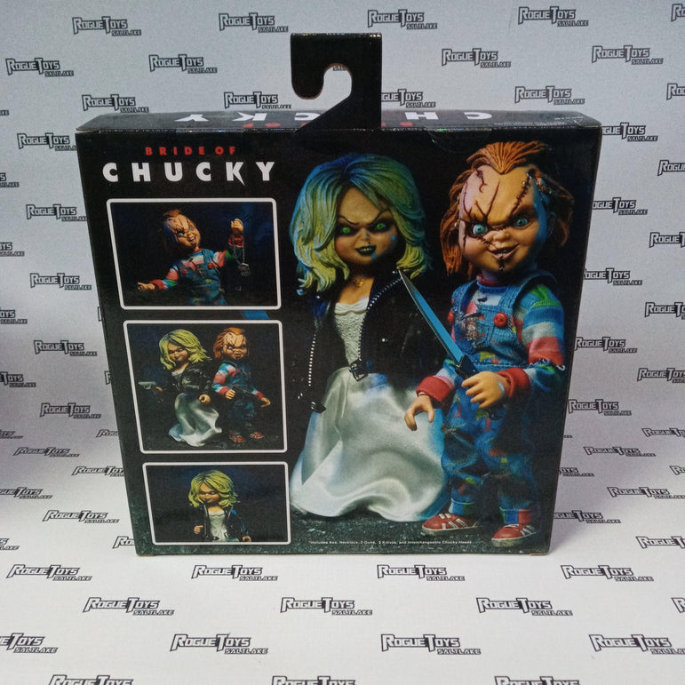 NECA Retro Cloth Bride of Chucky 2-Pack, Chucky & Tiffany - Rogue Toys
