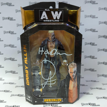 Jazwares AEW Unrivaled Collection Series 3 SIGNED Darby Allin