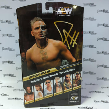 Jazwares AEW Unrivaled Collection Series 3 SIGNED Darby Allin