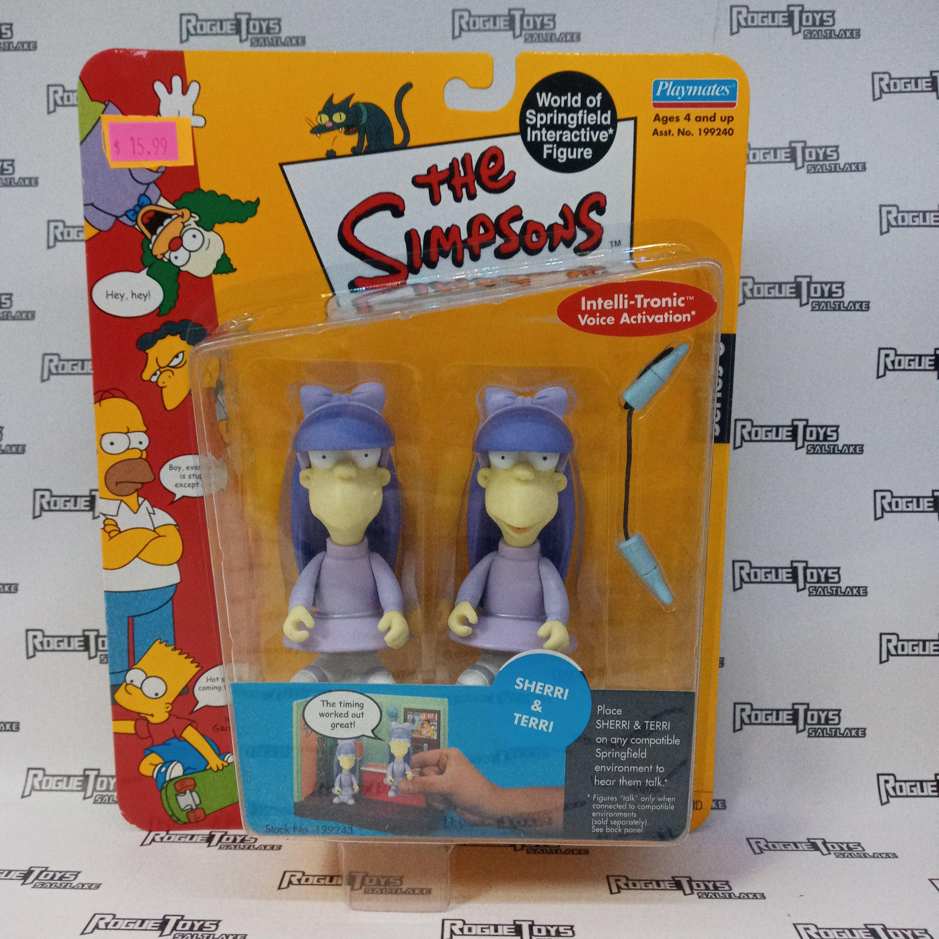 Playmates The Simpsons Series 8 Sherri & Terri - Rogue Toys