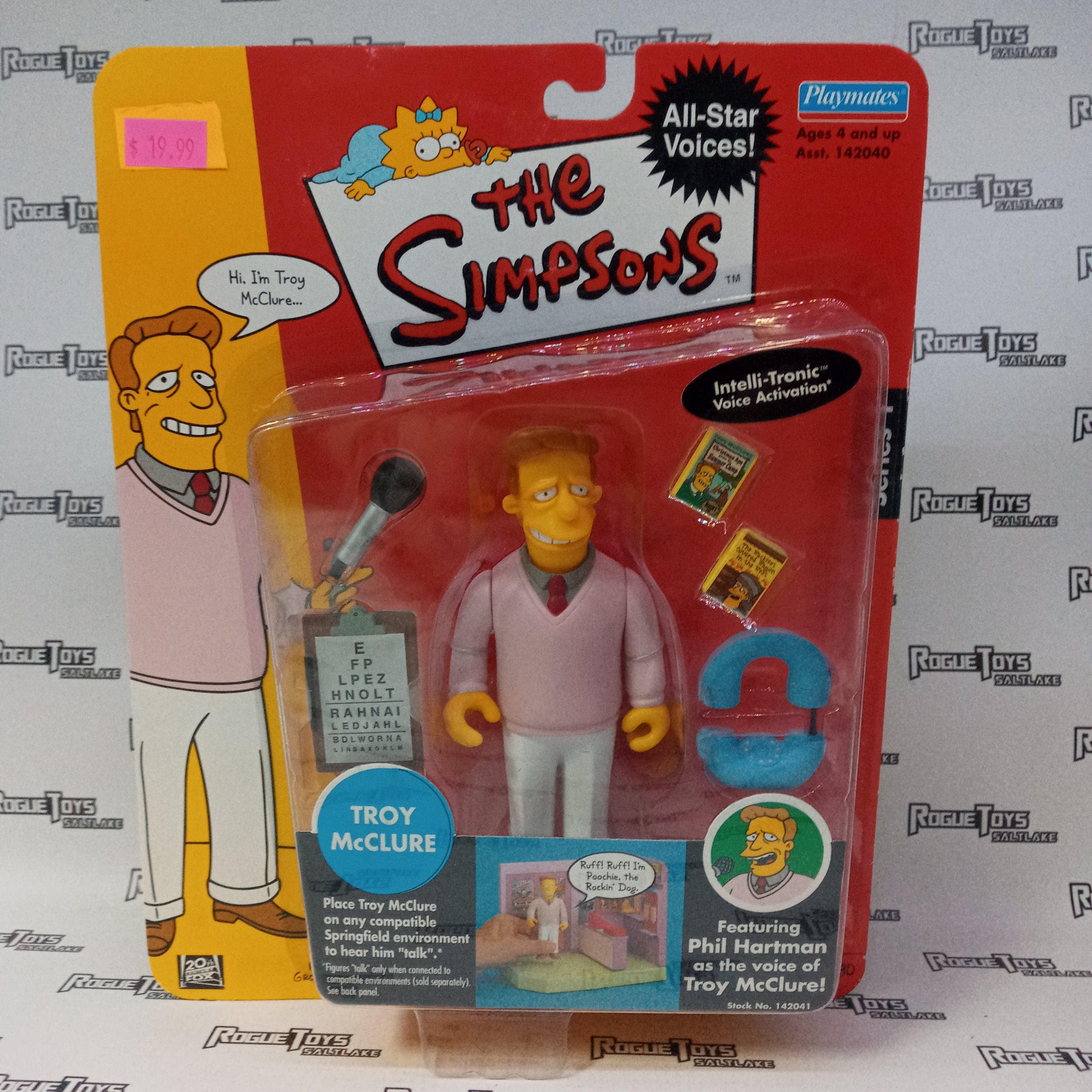 Playmates The Simpsons Series 1 Troy McClure - Rogue Toys
