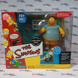 Playmates The Simpsons Comic Book Shop w/ Comic Book Guy - Rogue Toys