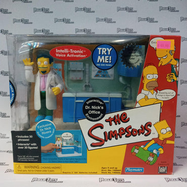 Playmates The Simpsons Dr. Nick's Office w/ Dr. Nick Rivera - Rogue Toys