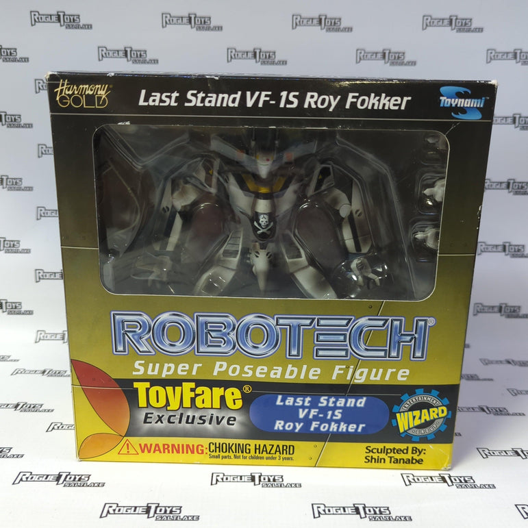 Toynami Robotech Last Stand VF-1S Roy Fokker (Toyfare Exclusive) - Rogue Toys