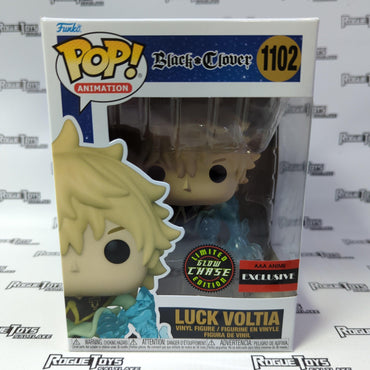 Funko POP! Animation Black Clover Lucky Voltia (Limited Edition Glow Chase) 1102 - Rogue Toys